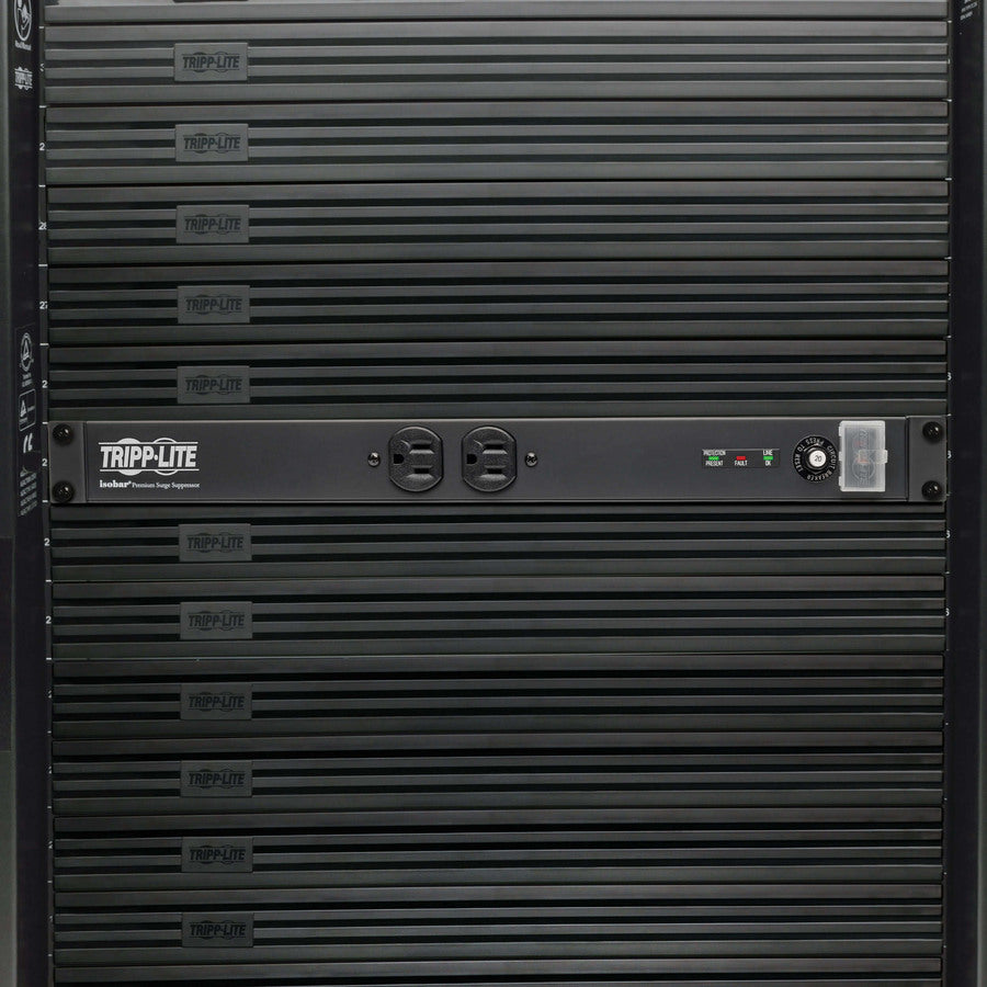 Tripp Lite Isobar Surge Protector Rackmount 20A 12 Outlet 15' Cord 1URM