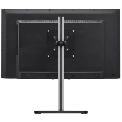 Atdec dual stack or single monitor desk mount - Freestanding base - Loads up to 26.5lb flat or 20lb curved - VESA 75x75, 100x100