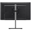 Atdec dual stack or single monitor desk mount - Freestanding base - Loads up to 26.5lb flat or 20lb curved - VESA 75x75, 100x100