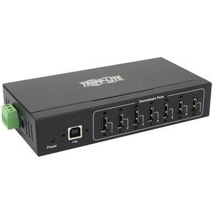 Tripp Lite USB 2.0 Hub Industrial 7-Port 15kV ESD Immunity Metal Mountable