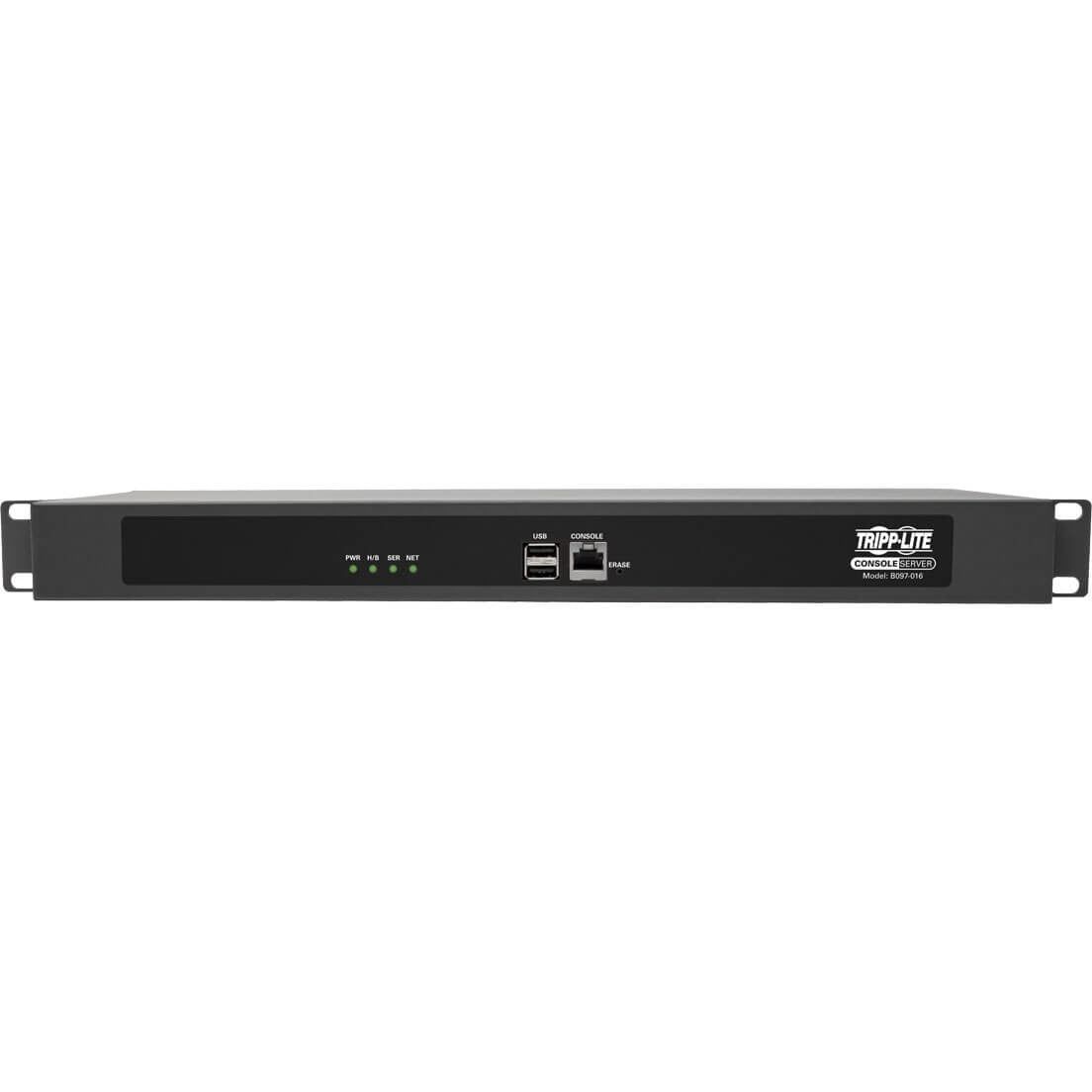 Tripp Lite Serial Console Server 16-Port 2 USB Ports Dual GbE 4 Gb Flash 1U