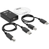 Tripp Lite 2-Port USB Hi-Speed Sharing Switch for Printer/ Scanner /Other