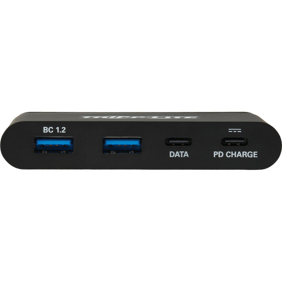 Tripp Lite USB C Hub USB 3.1 Gen 1, 2 USB C & 2 USB-A Ports, Charging 5 Gbps