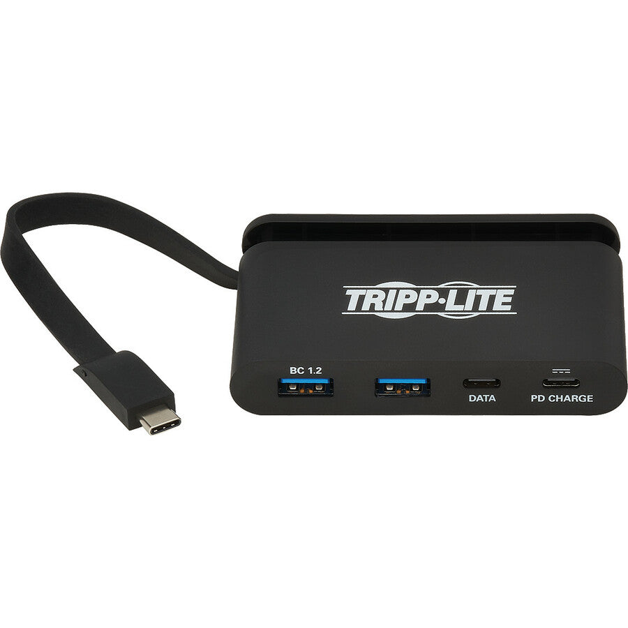 Tripp Lite USB C Hub USB 3.1 Gen 1, 2 USB C & 2 USB-A Ports, Charging 5 Gbps