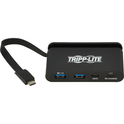 Tripp Lite USB C Hub USB 3.1 Gen 1, 2 USB C & 2 USB-A Ports, Charging 5 Gbps