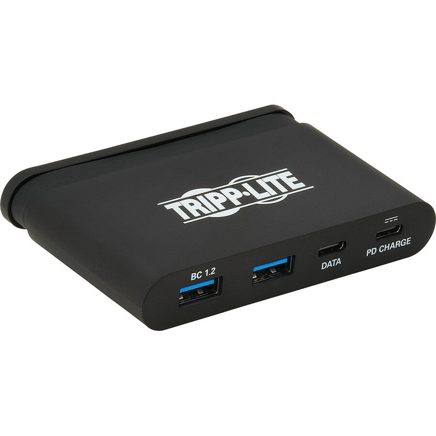 Tripp Lite USB C Hub USB 3.1 Gen 1, 2 USB C & 2 USB-A Ports, Charging 5 Gbps