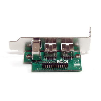 StarTech.com 3 Port 2b 1a 1394 Mini PCI Express FireWire Card Adapter