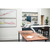 Fellowes High Pressure Laminate Desktop White - 48"x24"