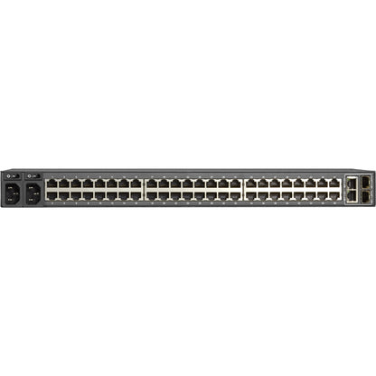 Black Box LES1700 Series Console Server - POTS Modem, Dual 10/100/1000