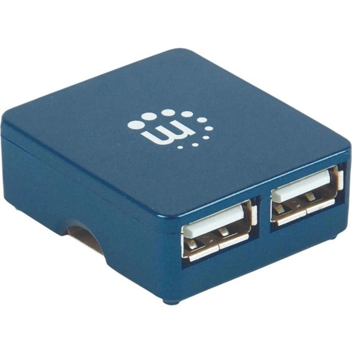 Manhattan 4-Port Hi-Speed USB 2.0 Micro Hub, Bus Power
