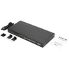 Tripp Lite 16-Port Gigabit Ethernet Switch Unmanaged w/PoE+ 230W Metal 1URM