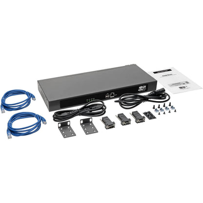 Tripp Lite Serial Console Server 48-Port 2 USB Ports Dual GbE 4 Gb Flash 1U