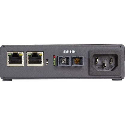 Black Box Compact Media Converter Gigabit Ethernet Single Mode 1310nm 10km SC
