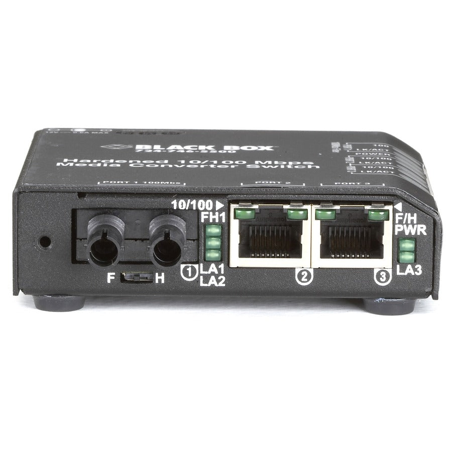 Black Box Hardened Media Converter Switch