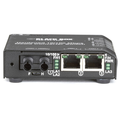 Black Box Hardened Media Converter Switch