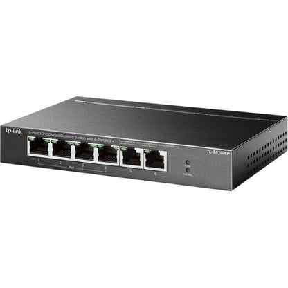 TP-Link 6-Port 10/100Mbps Desktop Switch with 4-Port PoE+