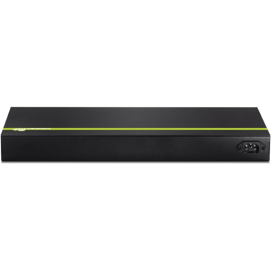 TRENDnet 16-Port Gigabit PoE+ Switch, 16 x Gigabit PoE+ Ports, 246W PoE Power Budget, 32 Gbps Switching Capacity, Desktop Switch, Ethernet Network Switch, Metal, Lifetime Protection, Black, TPE-TG160g