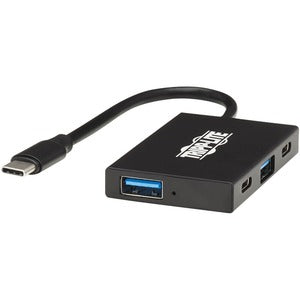 Tripp Lite USB C Hub 4-Port 2 USB-A & 2 USB-C Ports USB 3.1 Gen 2 Aluminum