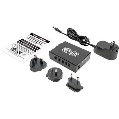 Tripp Lite Gigabit SMF Fiber to Ethernet Media Converter 10/100/1000 SC