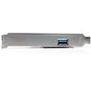 StarTech.com 2 port PCI Express SuperSpeed USB 3.0 Card with UASP Support - 1 Internal 1 External