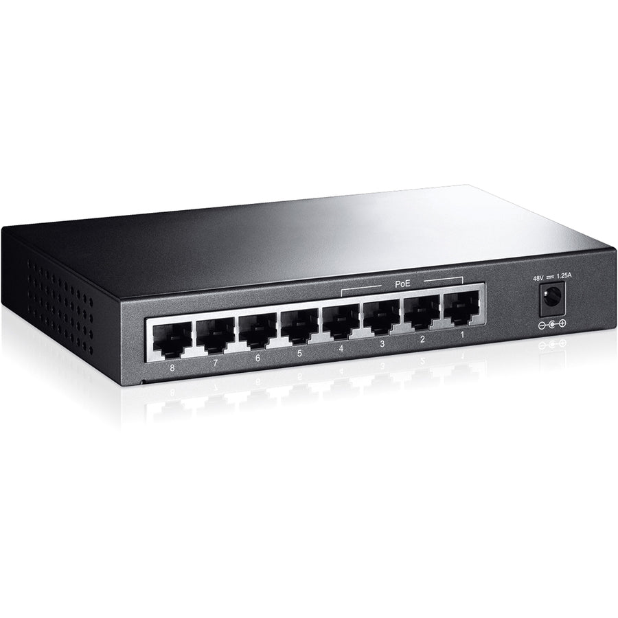 TP-LINK TL-SF1008P 10/100Mbps 8-Port Fast Desktop POE Switch with 4 POE Ports