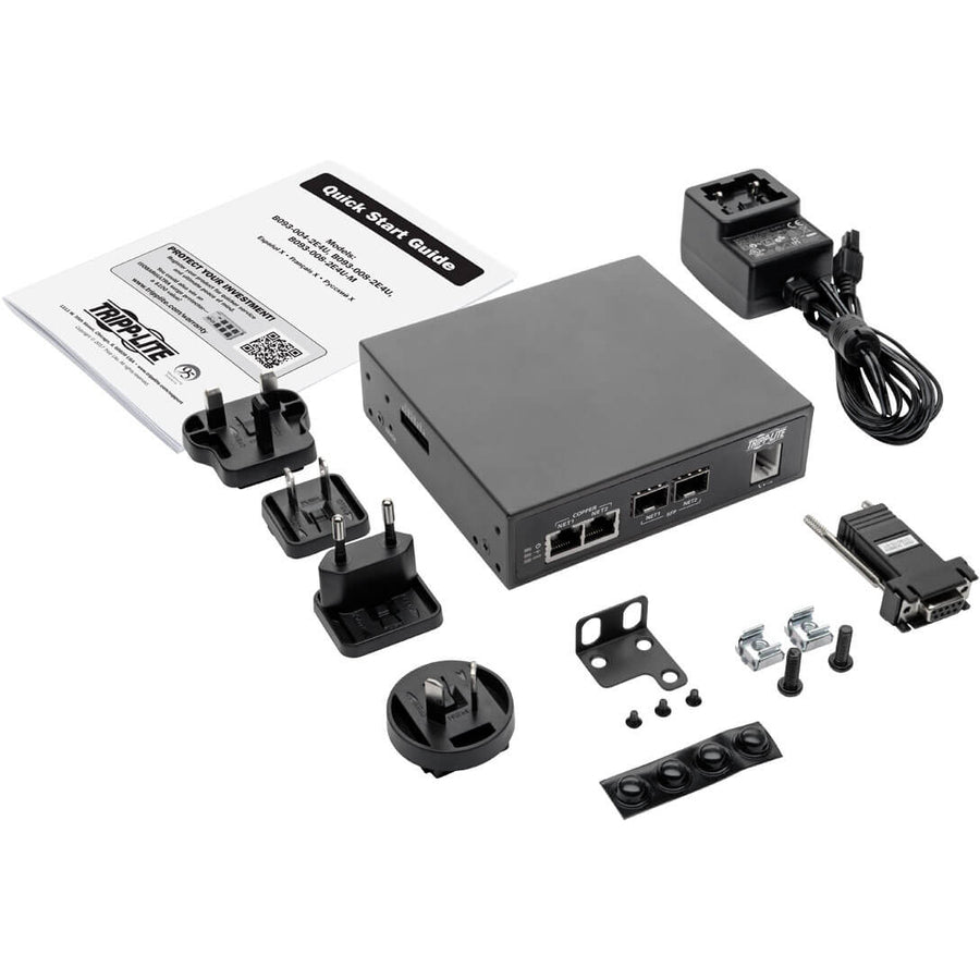 Tripp Lite 8-Port Console Server Built-In Modem Dual GbE NIC Flash Dual SIM