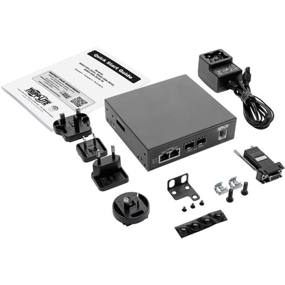 Tripp Lite 8-Port Console Server Built-In Modem Dual GbE NIC Flash Dual SIM