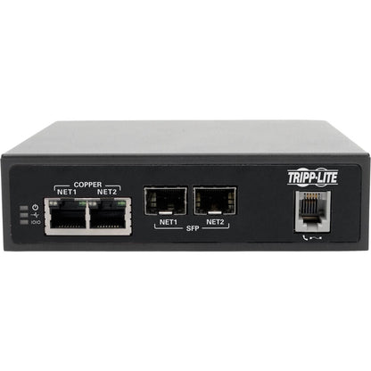 Tripp Lite 8-Port Console Server Built-In Modem Dual GbE NIC Flash Dual SIM