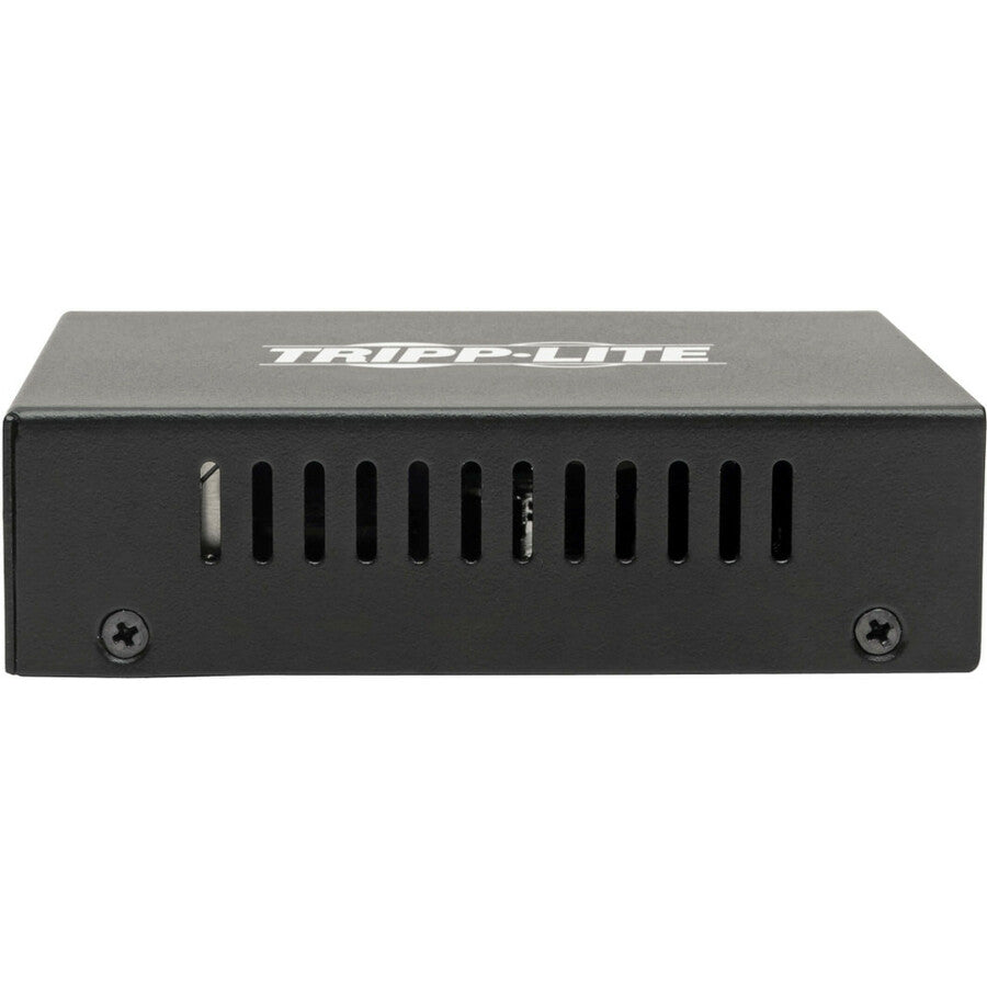 Tripp Lite Gigabit SFP Fiber to Ethernet Media Converter, POE+ - 10/100/1000 Mbps