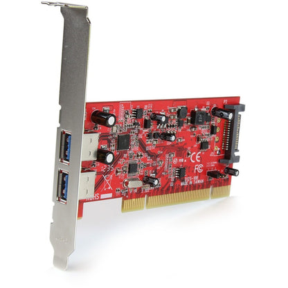 StarTech.com 2 Port PCI SuperSpeed USB 3.0 Adapter Card with SATA Power