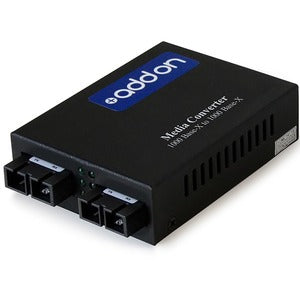AddOn 1000Base-SX(SC) to 1000Base-LX(SC) MMF/SMF 850nm/1310nm 550m/20km Media Converter