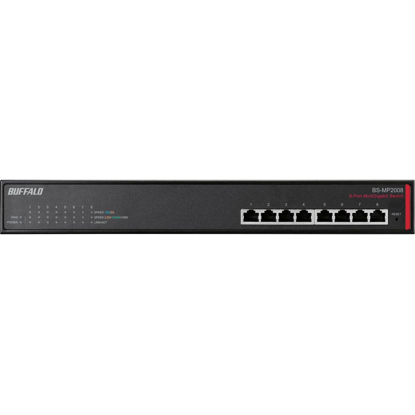 Buffalo Multi-Gigabit 8 Ports Business Switch (BS-MP2008)