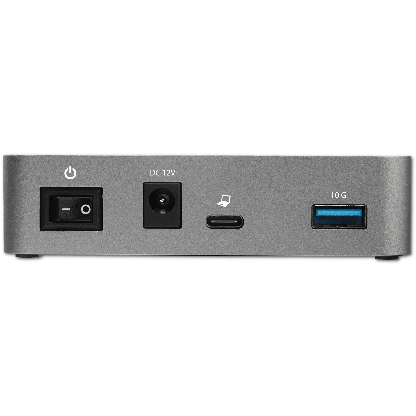 StarTech.com 4 Port USB C Hub with Power Adapter, USB 3.1/3.2 Gen 2 (10Gbps), 4x USB Type A, Self Powered, Fast Charge Port, Mountable