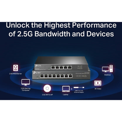 TP-Link 8-Port 2.5G Desktop Switch