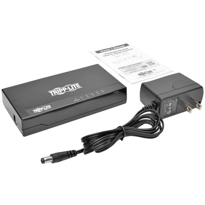 Tripp Lite 5-Port Gigabit Ethernet Switch Desktop RJ45 Unmanaged Switch 10/100/1000 Mbps