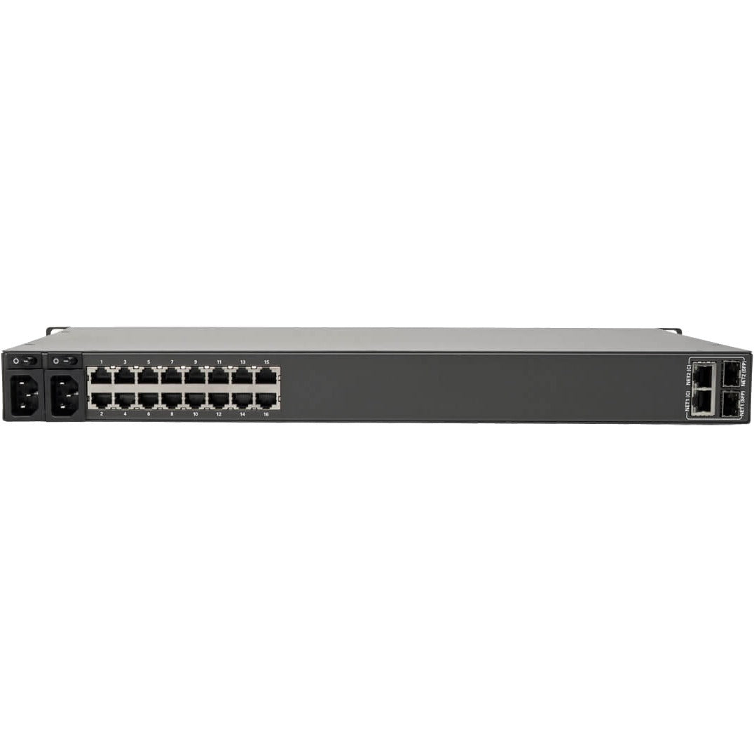 Tripp Lite Serial Console Server 16-Port 2 USB Dual GbE 16 Gb Flash 4G LTE