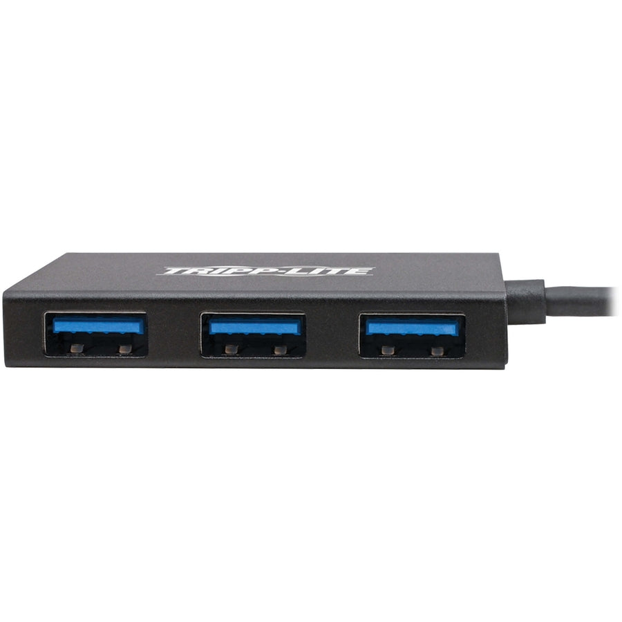 Tripp Lite USB C Hub 4-Port USB-A USB 3.1 Gen 2 10 Gbps Portable Aluminum