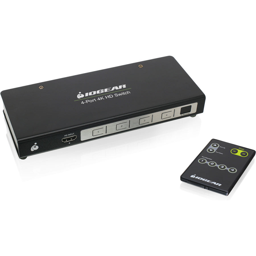 IOGEAR True 4K 4-Port Switcher with HDMI Connection
