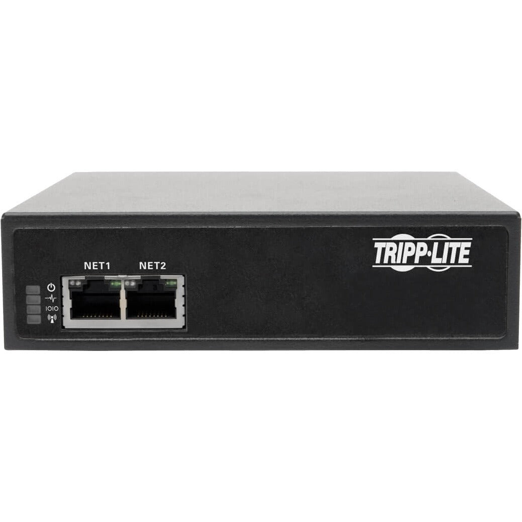 Tripp Lite 8-Port Serial Console Server with Dual GbE NIC, Flash and 4 USB Ports