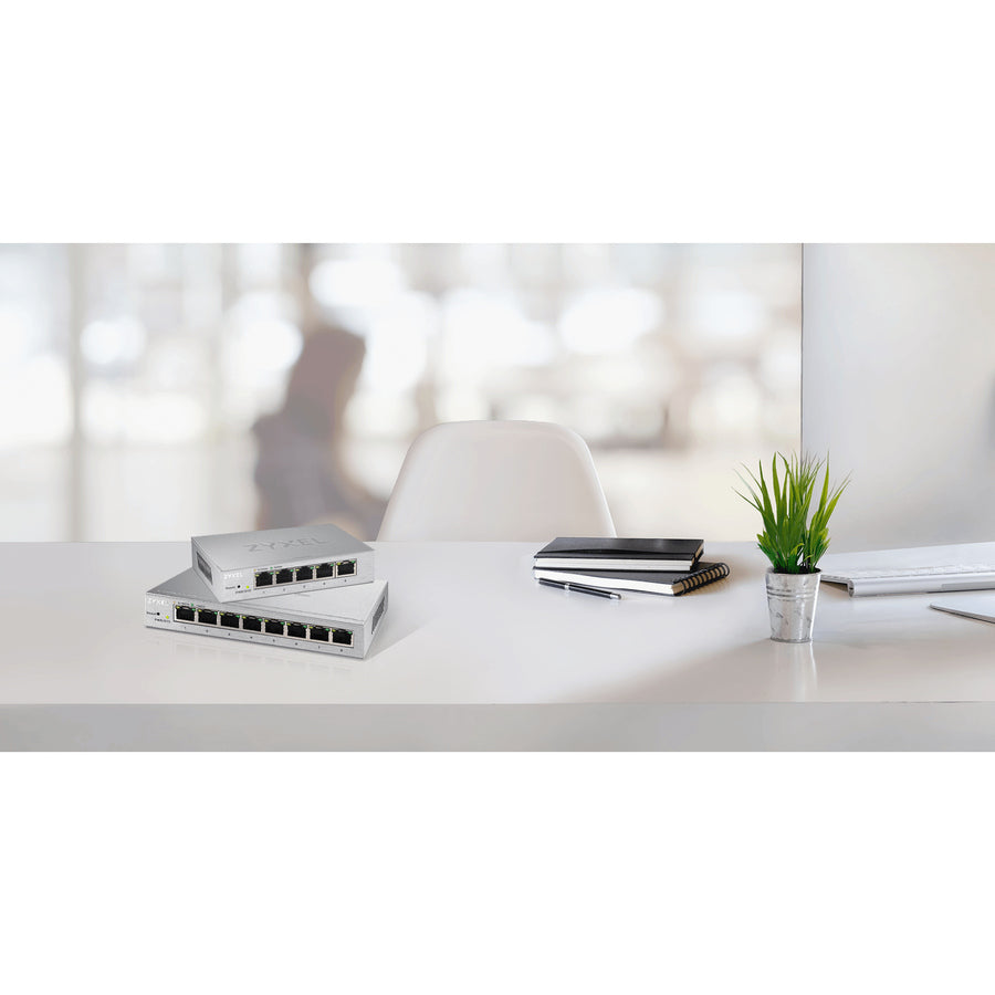 ZYXEL 8-Port GbE Web Managed Switch