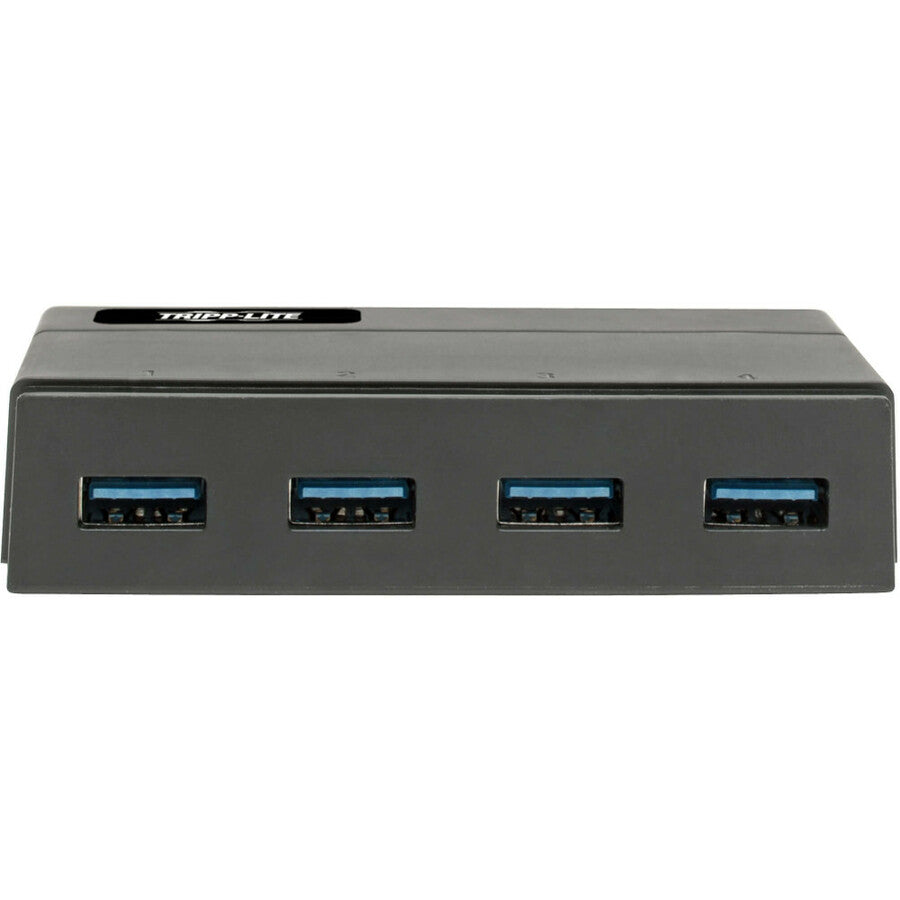 Tripp Lite USB 3.0 SuperSpeed Hub 4-Port for Data and USB Charging - USB-A, BC 1.2, 2.4A
