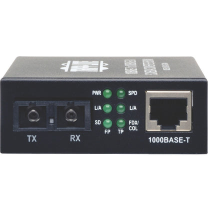 Tripp Lite SC Multimode Fiber Media Converter Gigabit 10/100/1000 RJ45 550M 850nm