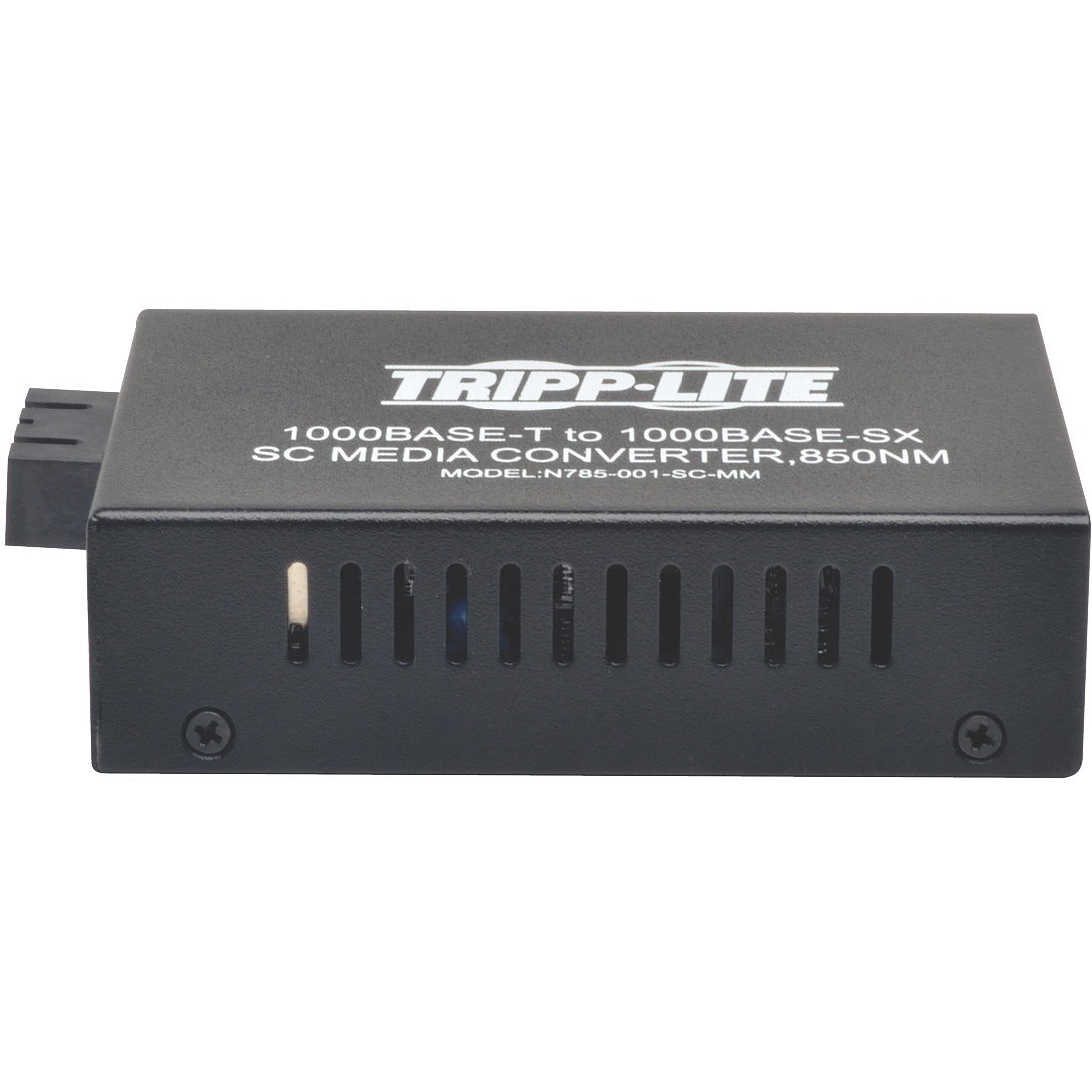 Tripp Lite SC Multimode Fiber Media Converter Gigabit 10/100/1000 RJ45 550M 850nm