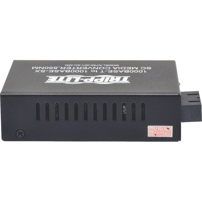 Tripp Lite SC Multimode Fiber Media Converter Gigabit 10/100/1000 RJ45 550M 850nm