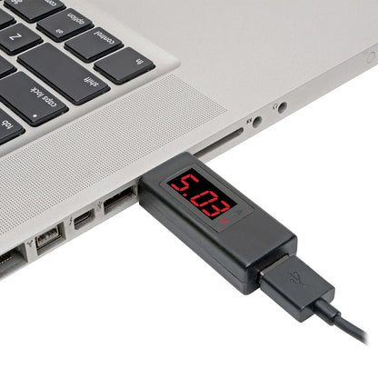 Tripp Lite USB-A Voltage & Current Tester Kit w/ LCD Screen USB 3.1 Gen 1