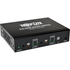 Tripp Lite 2x2 HDMI Matrix Switch Video & Audio 1920x1200 at 60Hz / 1080p