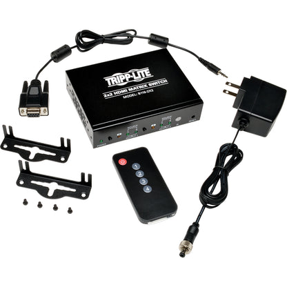 Tripp Lite 2x2 HDMI Matrix Switch Video & Audio 1920x1200 at 60Hz / 1080p