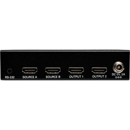 Tripp Lite 2x2 HDMI Matrix Switch Video & Audio 1920x1200 at 60Hz / 1080p