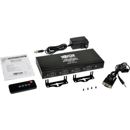 Tripp Lite HDMI over Cat5 Cat6 4x4 Matrix Video Extender Switch HDMI RJ45 F/F TAA