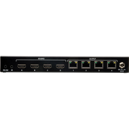 Tripp Lite HDMI over Cat5 Cat6 4x4 Matrix Video Extender Switch HDMI RJ45 F/F TAA